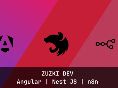 Detrás de Zuzki Dev: Cómo construí mi portfolio con Angular 21, NestJS y flujos automatizados en N8N
